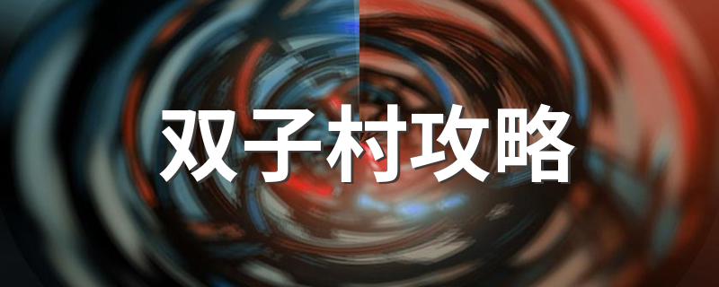 双子村攻略 双子村攻略简述
