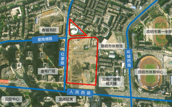 国企出手 一环边这个项目的后续地块将开发成……