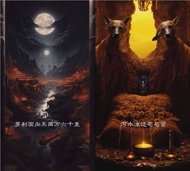抖音博主用AI重制《罗刹海市》MV 一镜到底看呆30万网友