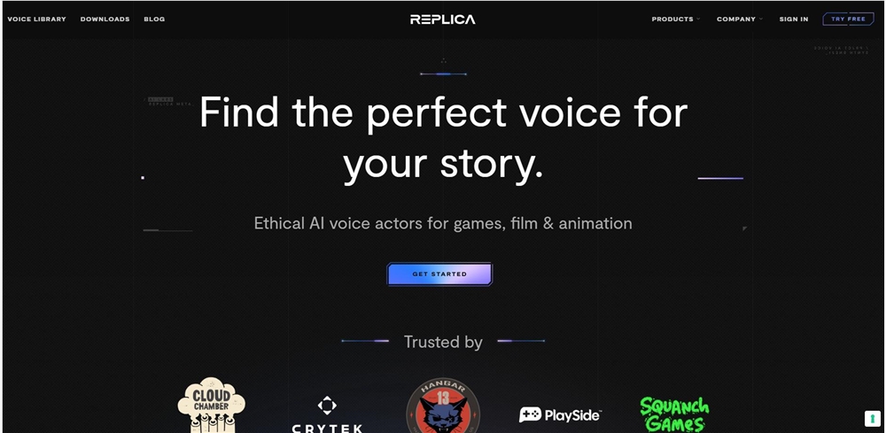 ReplicaStudios：用AI训练属于个人的旁白声音