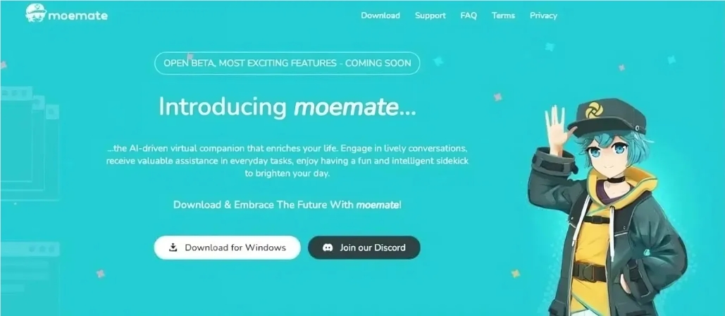 AI助手Moemate：让大模型“阅读” 你电脑屏幕上的内容