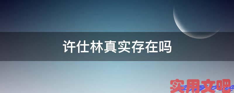 许仕林真实存在吗