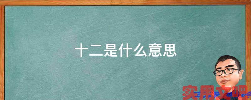 十二是什么意思